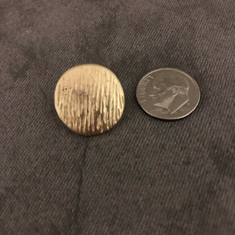 Gold earrings - Picture 2 of 2